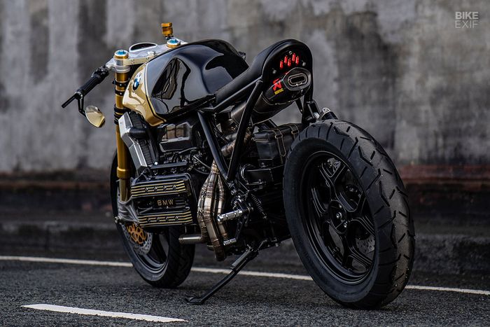 BMW K100 cafe racer yang menawan