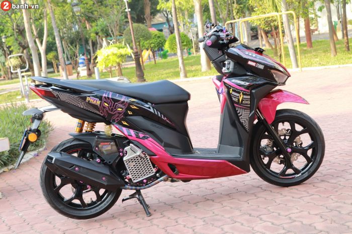 Modifikasi Honda Vario 150 yang stylish nan elegan