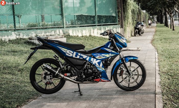 Modifikasi Suzuki Satria F150 yang impresif