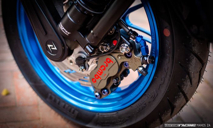 Suspensi dan pengereman juga ikut diupgrade