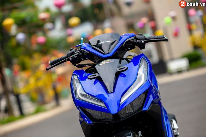 Tampilan depan dari Honda Vario 150 ini