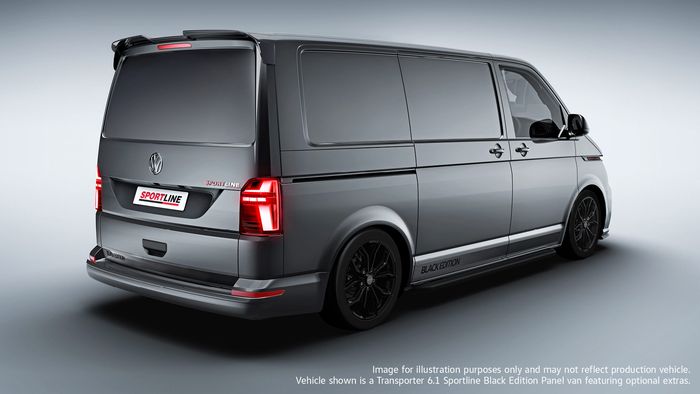 VW Transporter T6.1 Sportline Black Edition