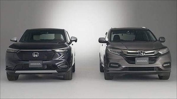 Perbedaan tampang All New Honda HR-V Vs HR-V lama
