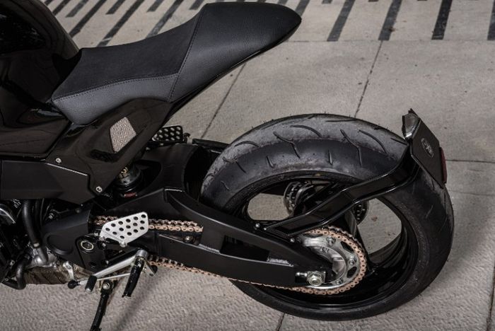 Tampilan bagian belakang Honda CBR929RR ini