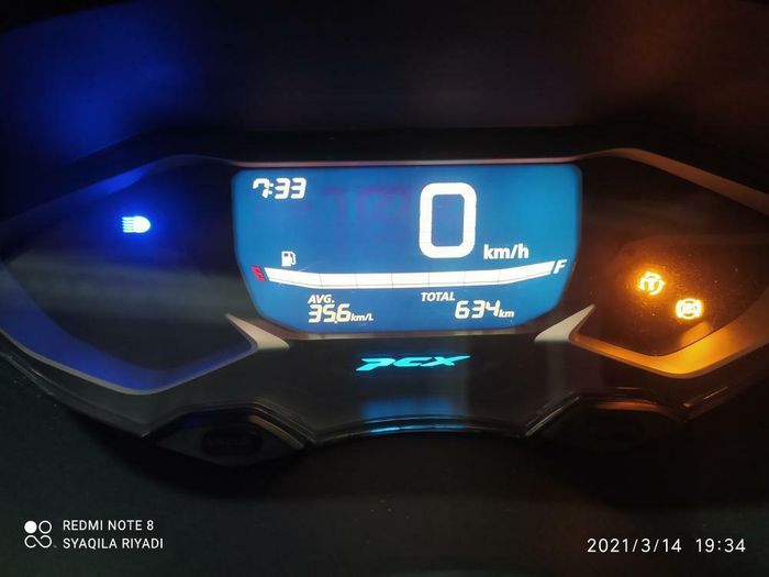 Konsumsi bensin All New Honda PCX 160