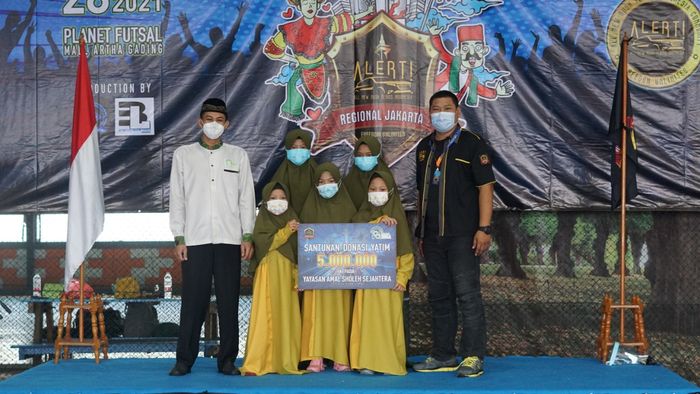 ALERT Chapter Jakarta rayakan Ultah dengan berbagi ke anak yatim