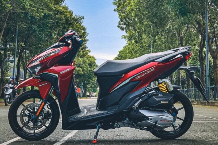 Shock belakang diganti dengan YSS G-Sport