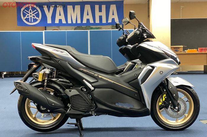 Ilustrasi Yamaha All New Aerox 155 Connected Version