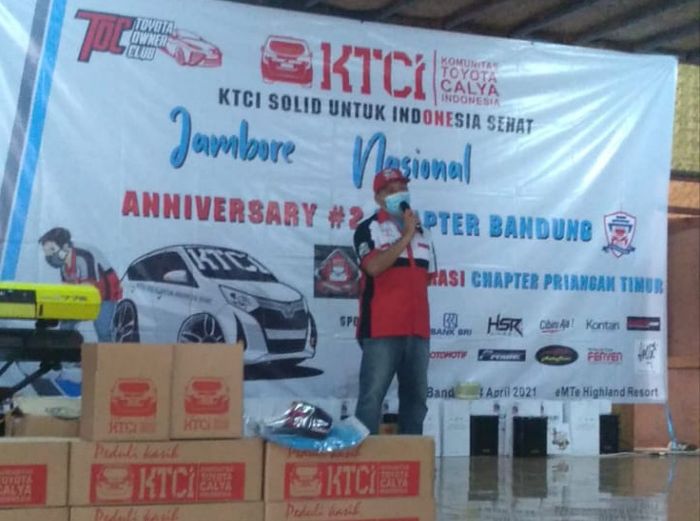 Komunitas Toyota Calya Indonesia (KTCI) menggelar Jambore Nasional (Jamnas). 
