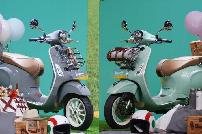 2 pilihan warna kece motor baru Vespa Picnic, dijual mulai Rp 50 jutaan.