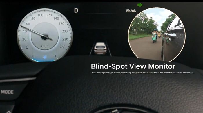 Blind Spot View Monitor Hyundai New Santa Fe