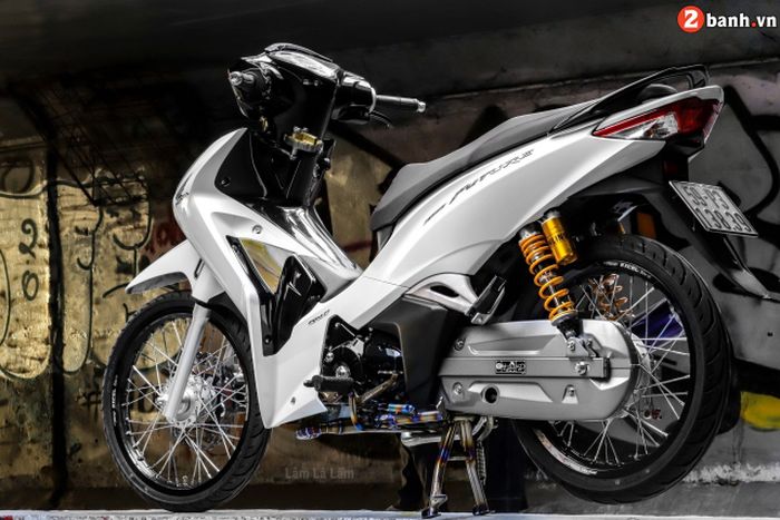 Modifikasi Honda Future yang impresif