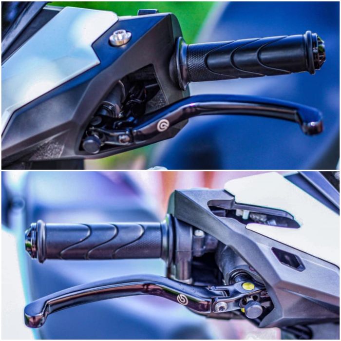 Rem belakang jadi model cakram dan pakai master rem Brembo