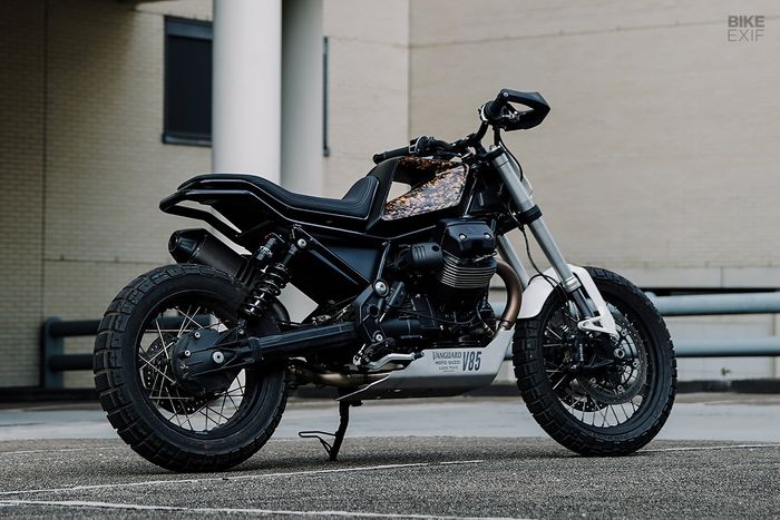 Moto Guzzi V85 TT scrambler yang super keren