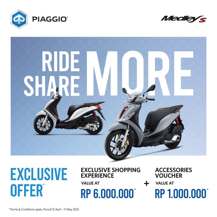 Promo Piaggio Indonesia dalam menyambut bulan suci Ramadan