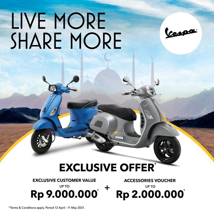 Promo Piaggio Indonesia dalam menyambut bulan suci Ramadan