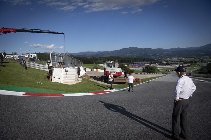 Tikungan 2 Red Bull Ring usai insiden MotoGP Austria 2020