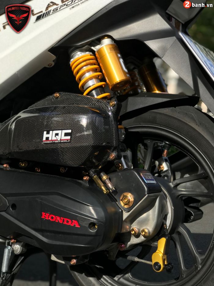 Kaki belakang dan mesinnya mendapat upgrade impresif