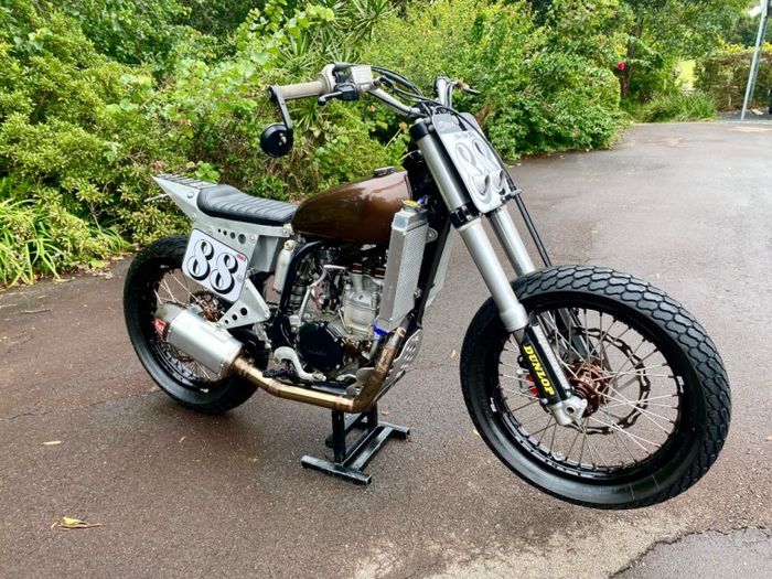 Yamaha WR450F street tracker yang keren