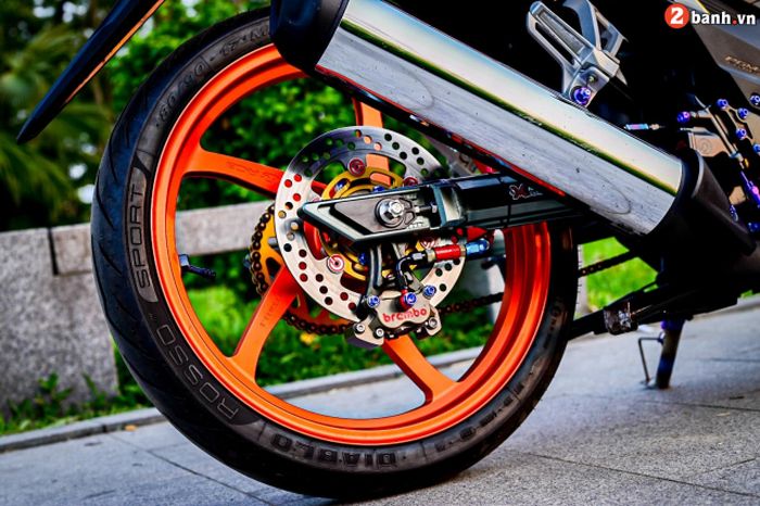 Kaki belakang juga tak kalah istimewa