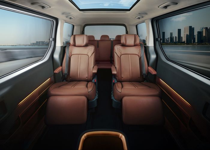 Interior Hyundai Staria Premium 7 Seater.