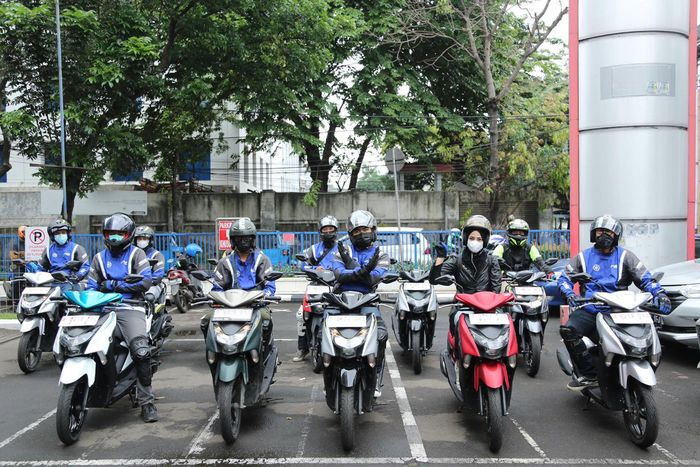 YAMAMORI diikuti media otomotif dari Jakarta, bersama dengan perwakilan konsumen dan komunitas Gear 125