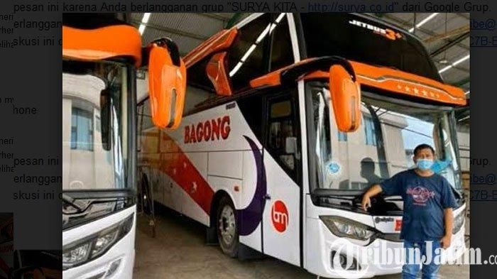 Bus baru PO Bagong akan layani trayek Tulungagung-Surabaya via tol dengan tarif Rp 25 ribu