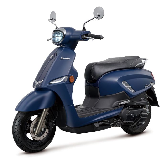 Suzuki Saluto 125 berkelir Naples Dark Blue