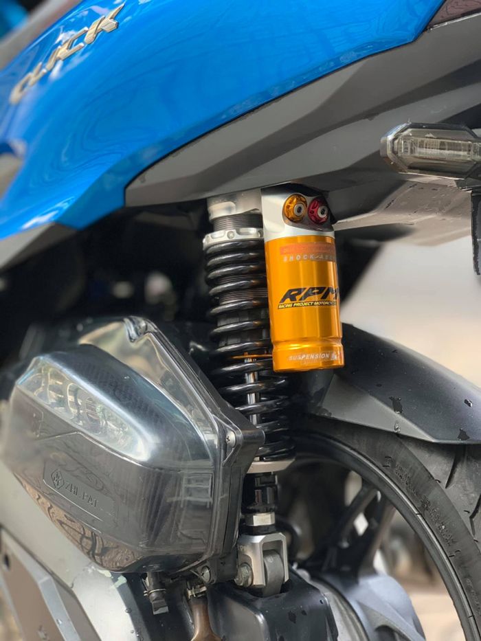 Shock belakang diganti dengan produk RPM 