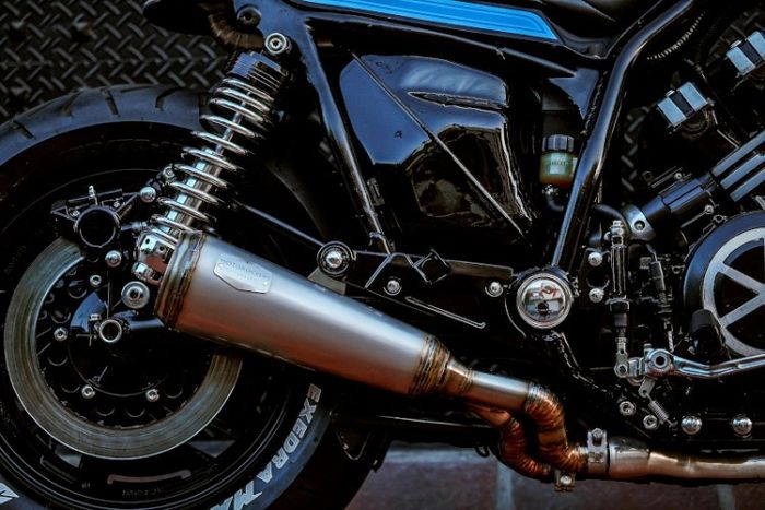 Mesinnya mendapat exhaust system baru