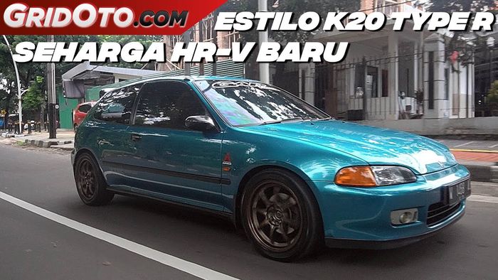 Modifikasi Civic Estilo mesin K20 Type R
