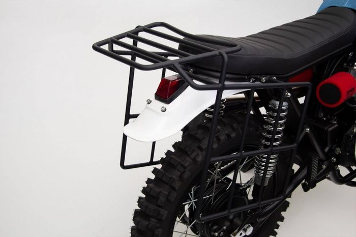 Subframe dirombak dan diberikan bracket pannier