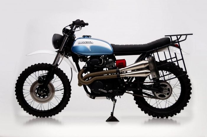 Honda CL350 scrambler yang gagah dan rupawan