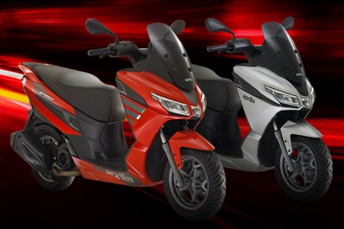 Aprilia SXR 50 yang sekilas mirip Yamaha NMAX