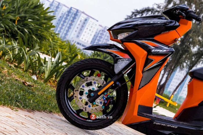 Kaki-kakinya mendapat upgrade impresif