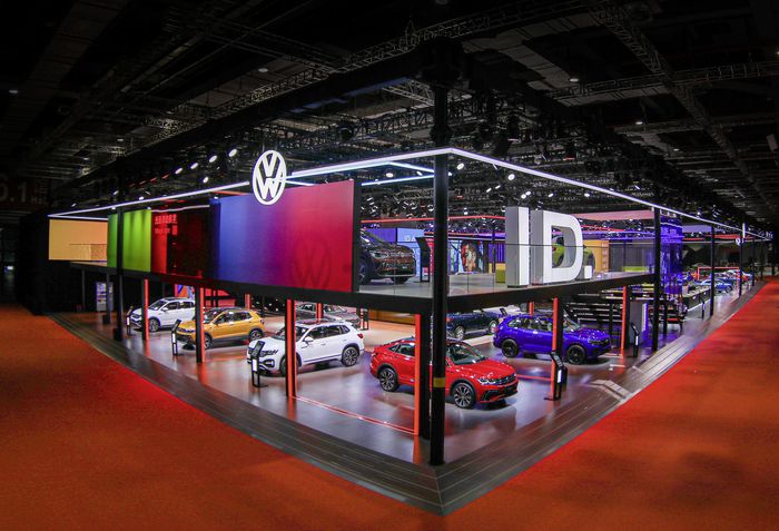 Booth Volkswagen di Shanghai Auto Show