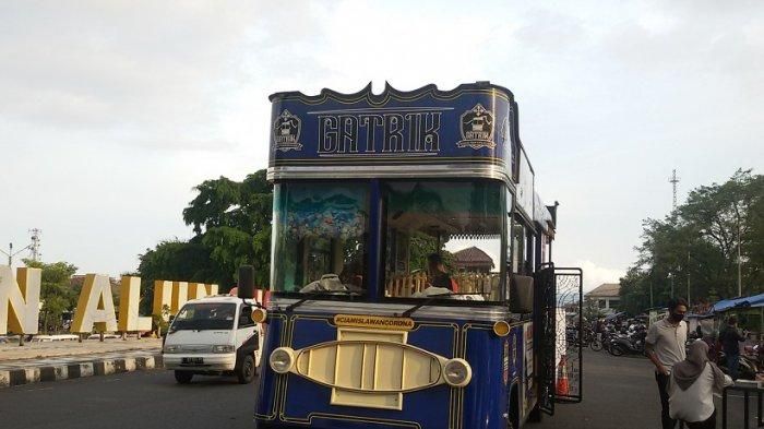 keliling Kota Ciamis naik Bus Gatrik