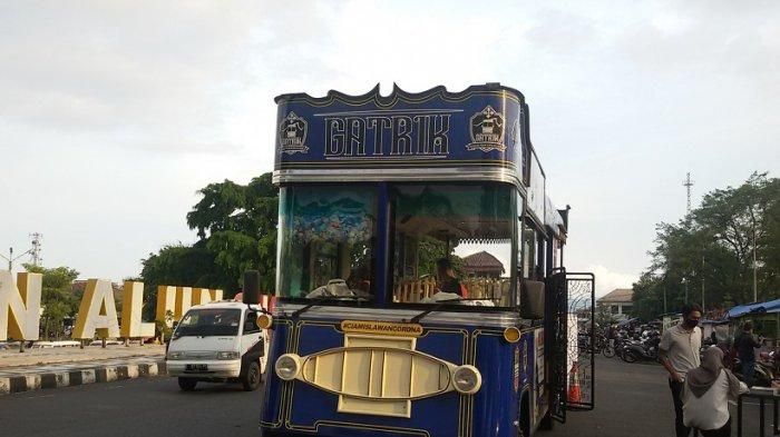 keliling Kota Ciamis naik Bus Gatrik