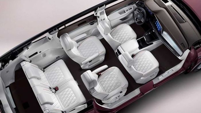 Volkswagen Talagon dapat dibuat dengan konfigurasi 6-seater ataupun 7-seater