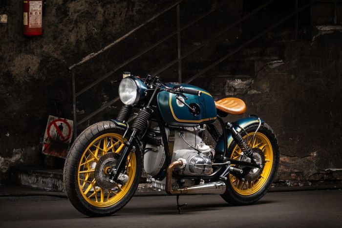 Tampilan BMW R100 ini jadi elegan dan mewah