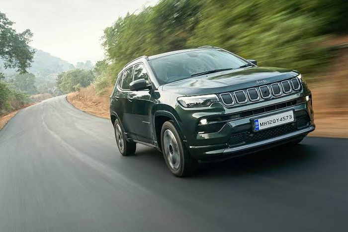 Ilustrasi Jeep Compass facelift asal India