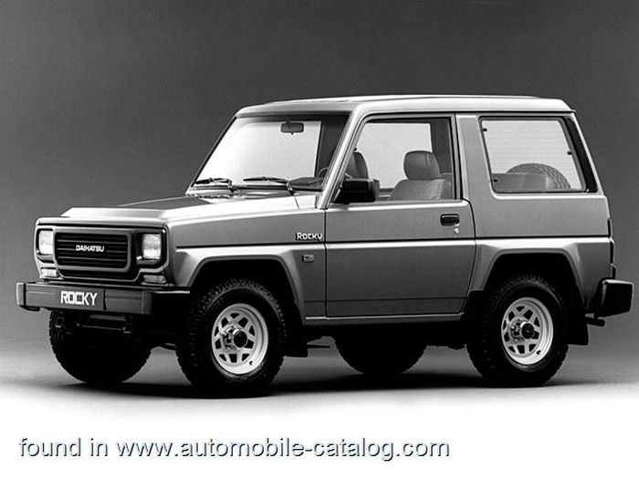 Daihatsu Rocky dengan short wheelbase di Eropa