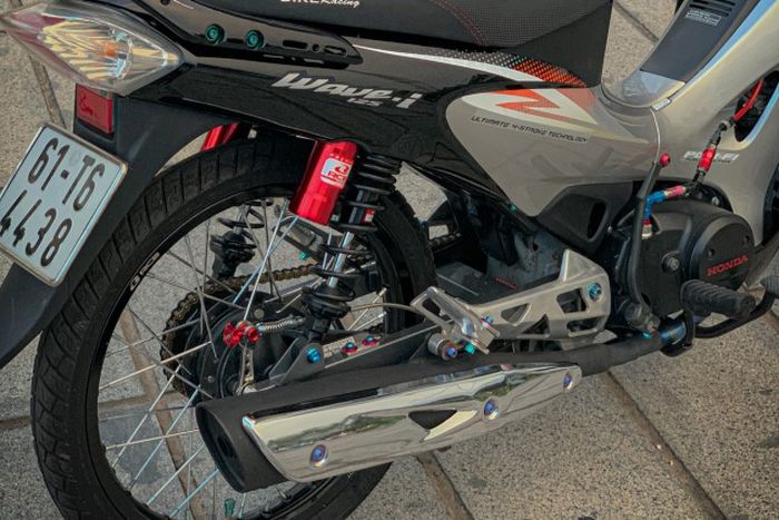 Kaki belakang dan mesinnya mendapat upgrade simpel