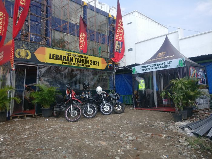 Situasi di Pospam Joglo, Surakarta