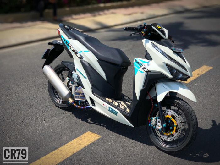 Modifikasi Honda Vario 150 yang begitu sangar