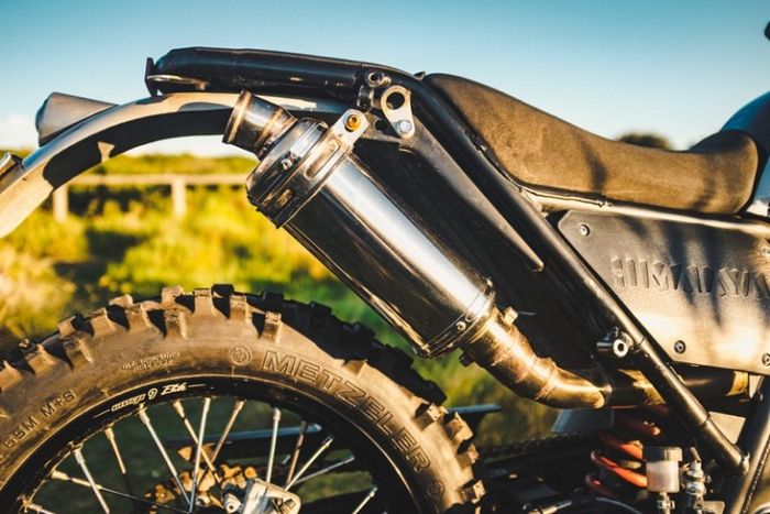 Sektor mesin mendapat penggantian exhaust system