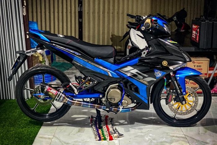 Modifikasi Yamaha MX King 150 yang menawan
