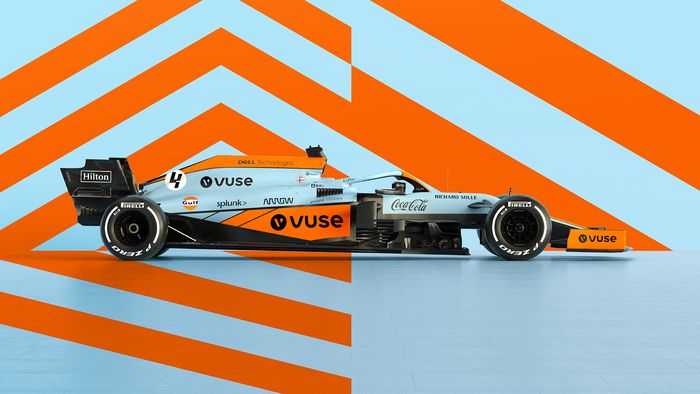 Livery spesial McLaren di F1 Monako 2021
