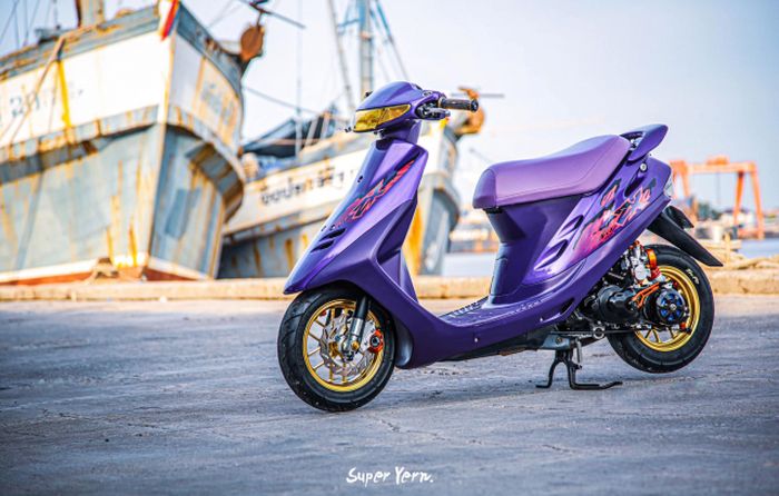 Modifikasi Honda Dio AF28 yang super keren