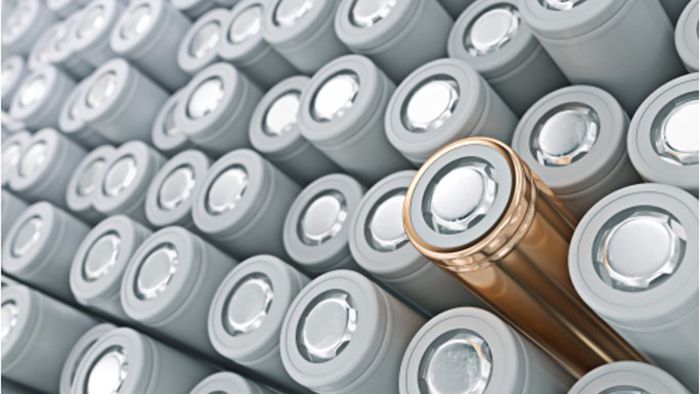Ilustrasi baterai Aluminum-ion.